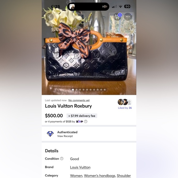 Louis Vuitton Roxbury handbag #sr1026 - Picture 2 of 13